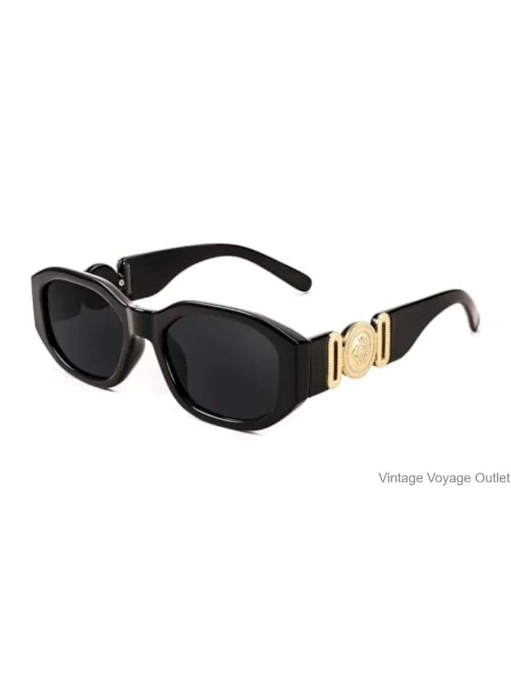 Retro Square Sunglasses Women Men UV400 Rectangle Shades